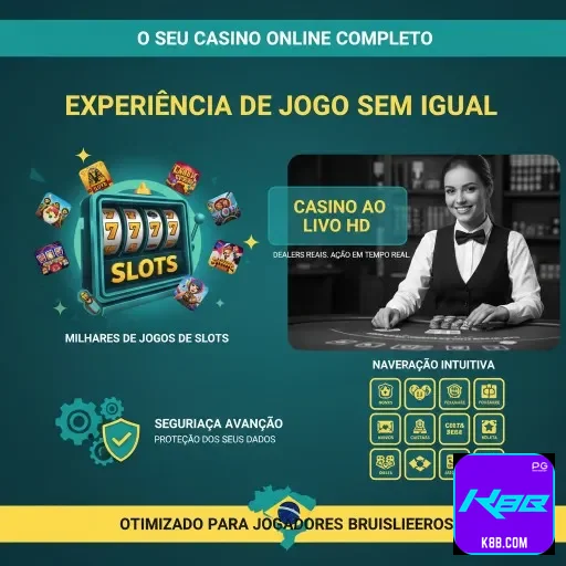 Tela do app k8b.com com navegação fluida no celular