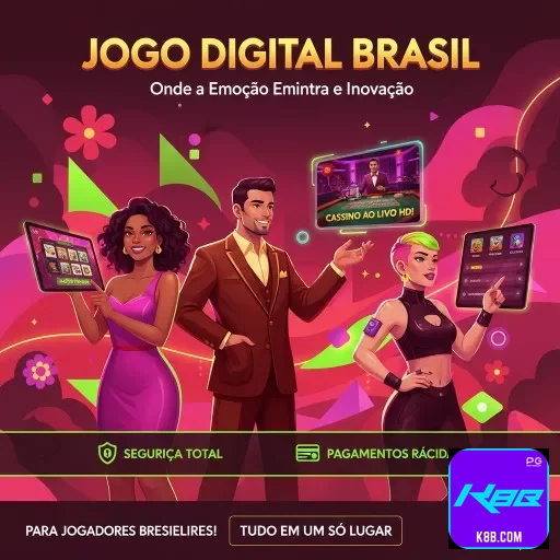 Celular com login seguro no link oficial k8b.com