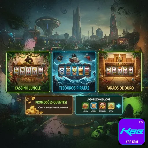 Tela mobile da k8b.com com benefícios no acesso